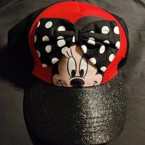 Disney Junior Girls Minnie Mouse Baseball Ball Cap NWT